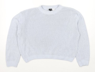 Blauer Pullover Pulli Damen UK Größe M Divided by H&M