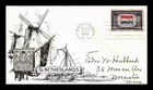 NETHERLANDS OVERRUN COUNTRIES FDC SCOTT 913 DAY LOWRY CACHET US COVER