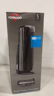 Vornado Duo Small Room Tower Air Circulator 14.5" Fan Black FA1 0062 06