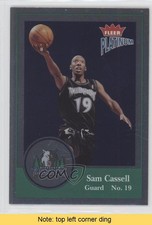 2003-04 Fleer Platinum Platinum Finish 7/100 Sam Cassell #107 READ 0nr3