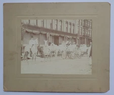 1880S 10" X 12" PHOTO PARADE BY BERKEY & GAY FURNITURE CO. GRAND RAPIDS MICHIGAN