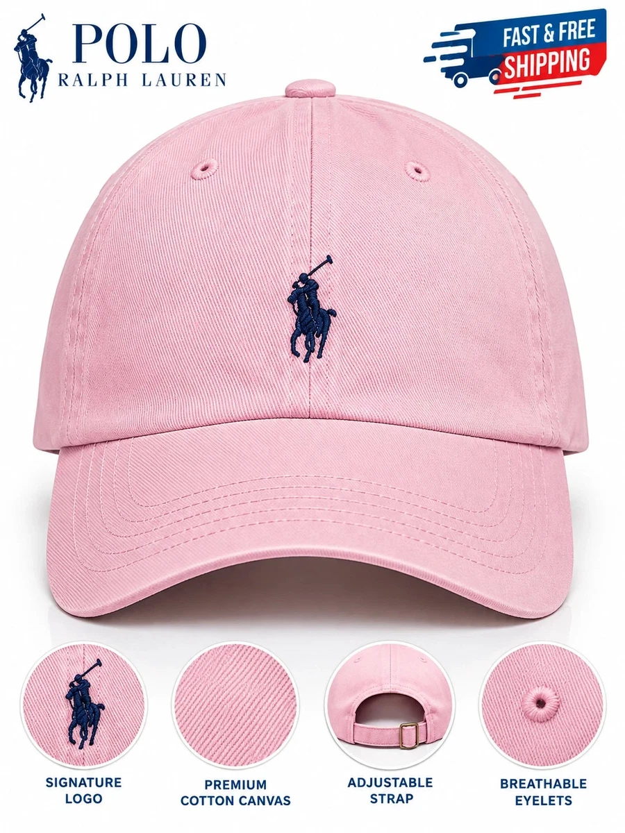 Polo Ralph Lauren Pink Hats for Men for sale | eBay