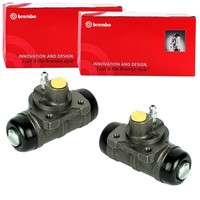 2X Brembo Radbremszylinder 22Mm Passend FüR Ford Transit Nissan Terrano