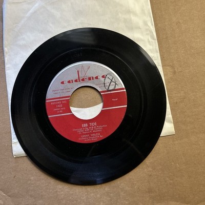 Lenny Welch Congratulations Baby/Ebtide Cadence Records 45