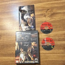 Resident Evil Zero (Nintendo GameCube, 2002 2 Discs) Capcom Complete Manual
