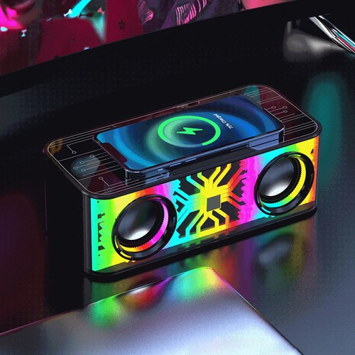 Altoparlante Bluetooth Portatile Subwoofer Bass Carica Wireless Veloce - Foto 12 di 14