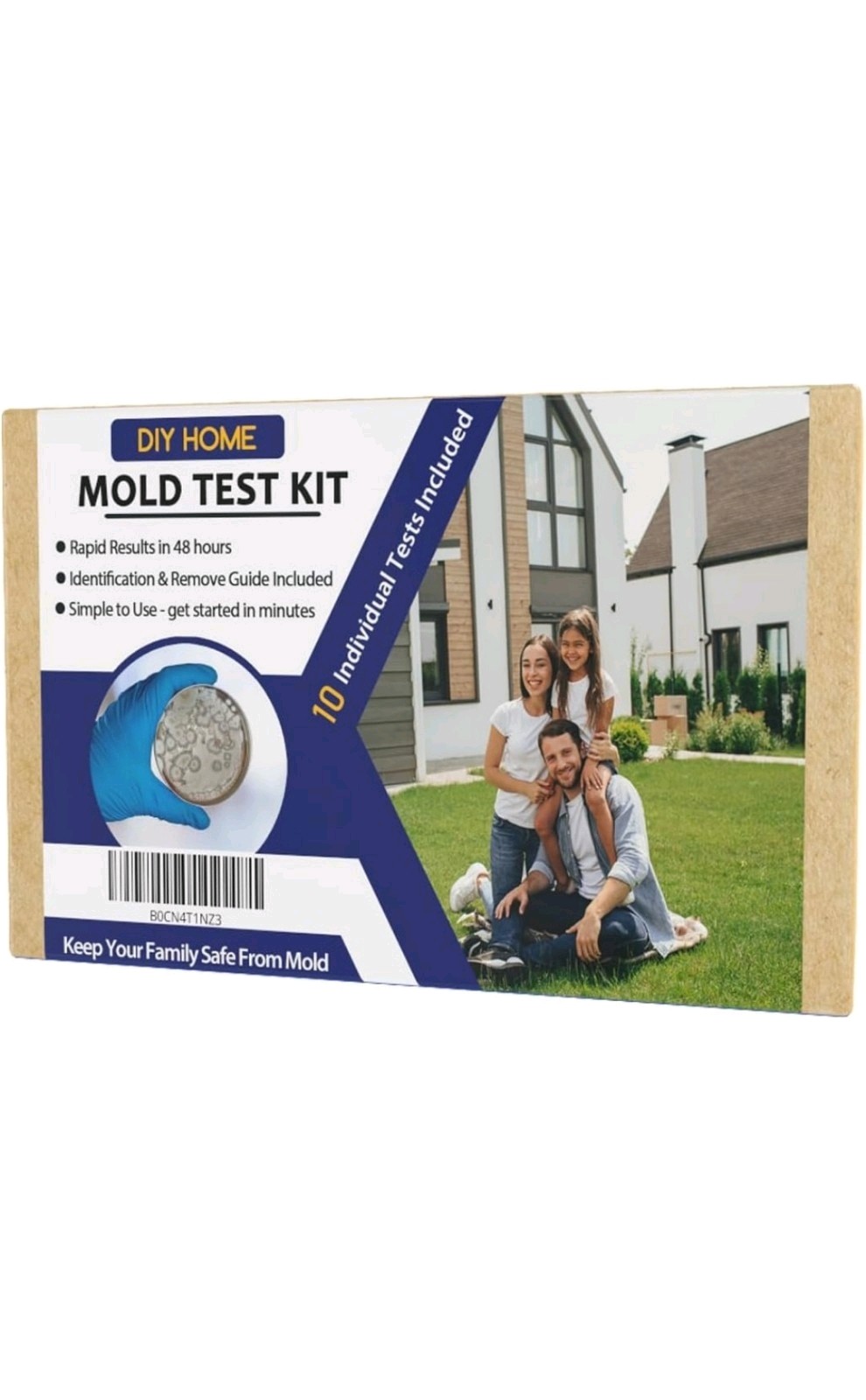 Mold Testing Kit With 10 Individual Tests - Diy Mold Test Kit For Home