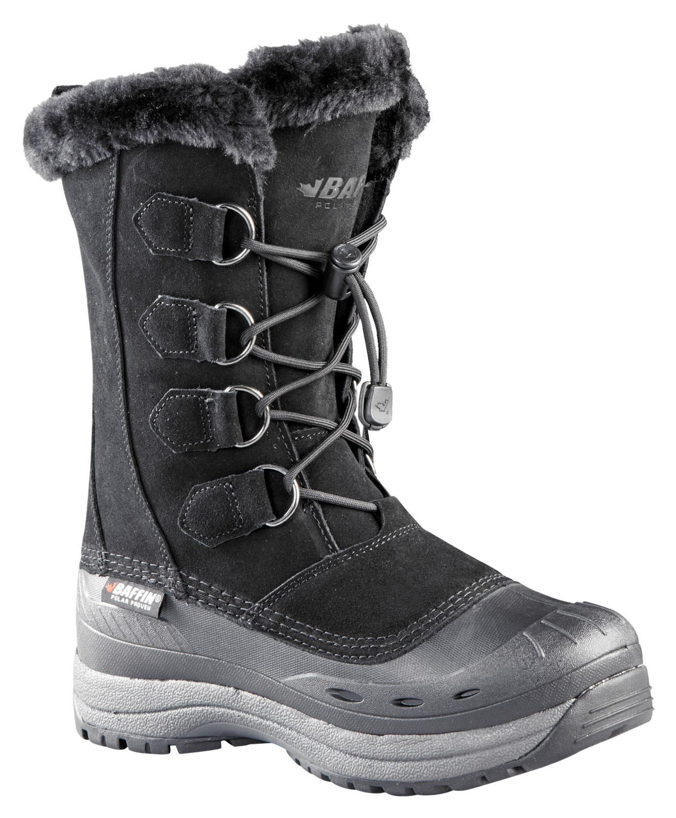 Baffin 4510-0185-0016 Chloe Insulated Winter Boot - Womens - Black - 6M 10890₽