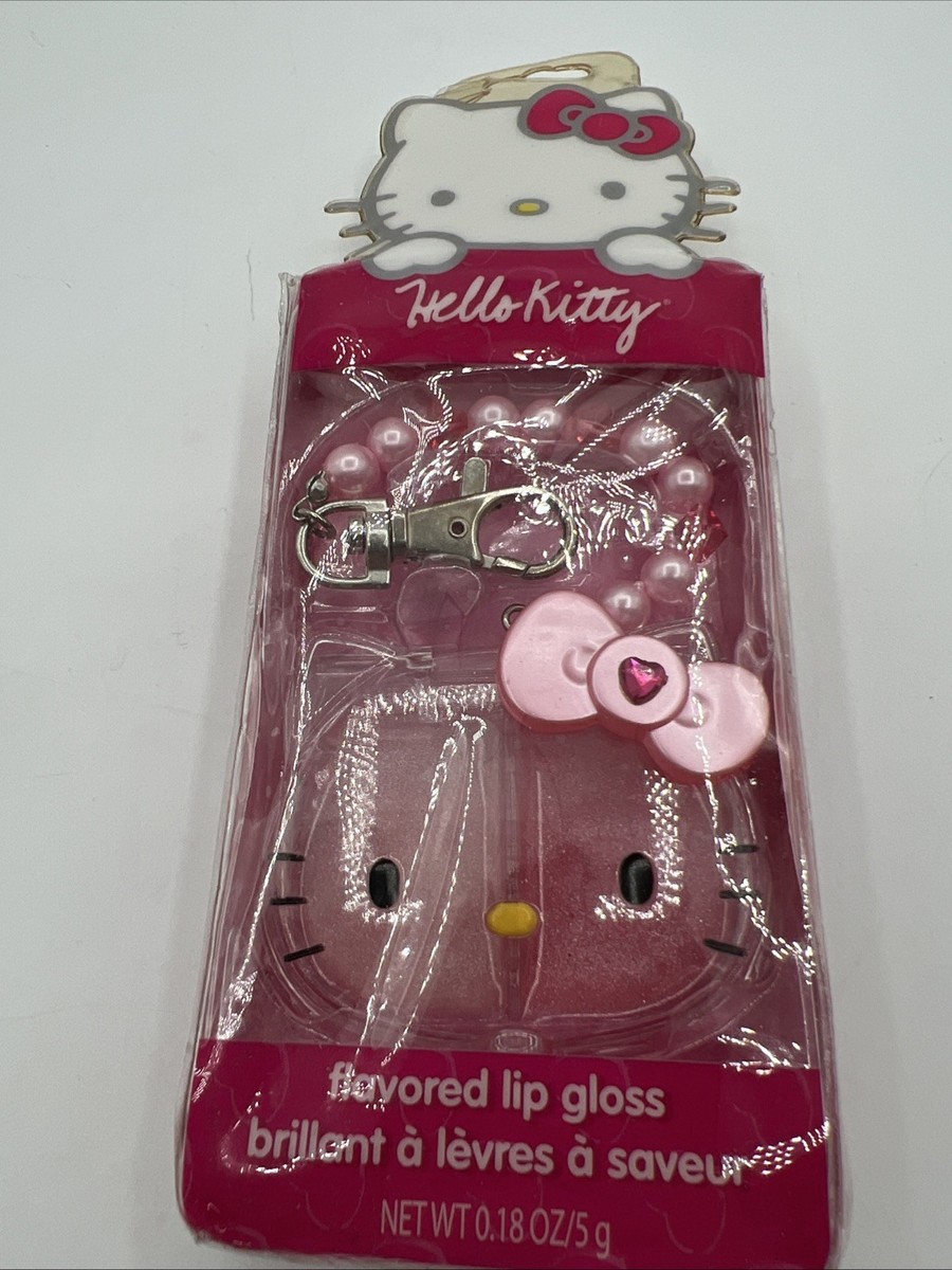 Vintage 2007 Sanrio Townley Hello Kitty Flavored Lip Gloss Key
