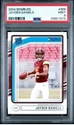 2024 Panini Donruss Rated Rookie Jayden Daniels #389 PSA 9