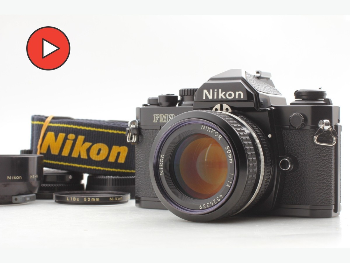後期型！動作良好 Nikon New FM2 & Ai 50mm F1.4 ❁後期型！動作良好❁Nikon New FM2 & Ai 50mm F1.4 Late Model [