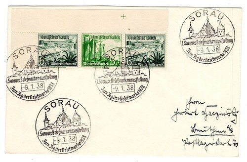 DR-3.Reich W124 BOGENECKE Su Lettera (DA1214)