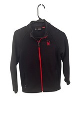 Boy's spider black jacket size M 10-12