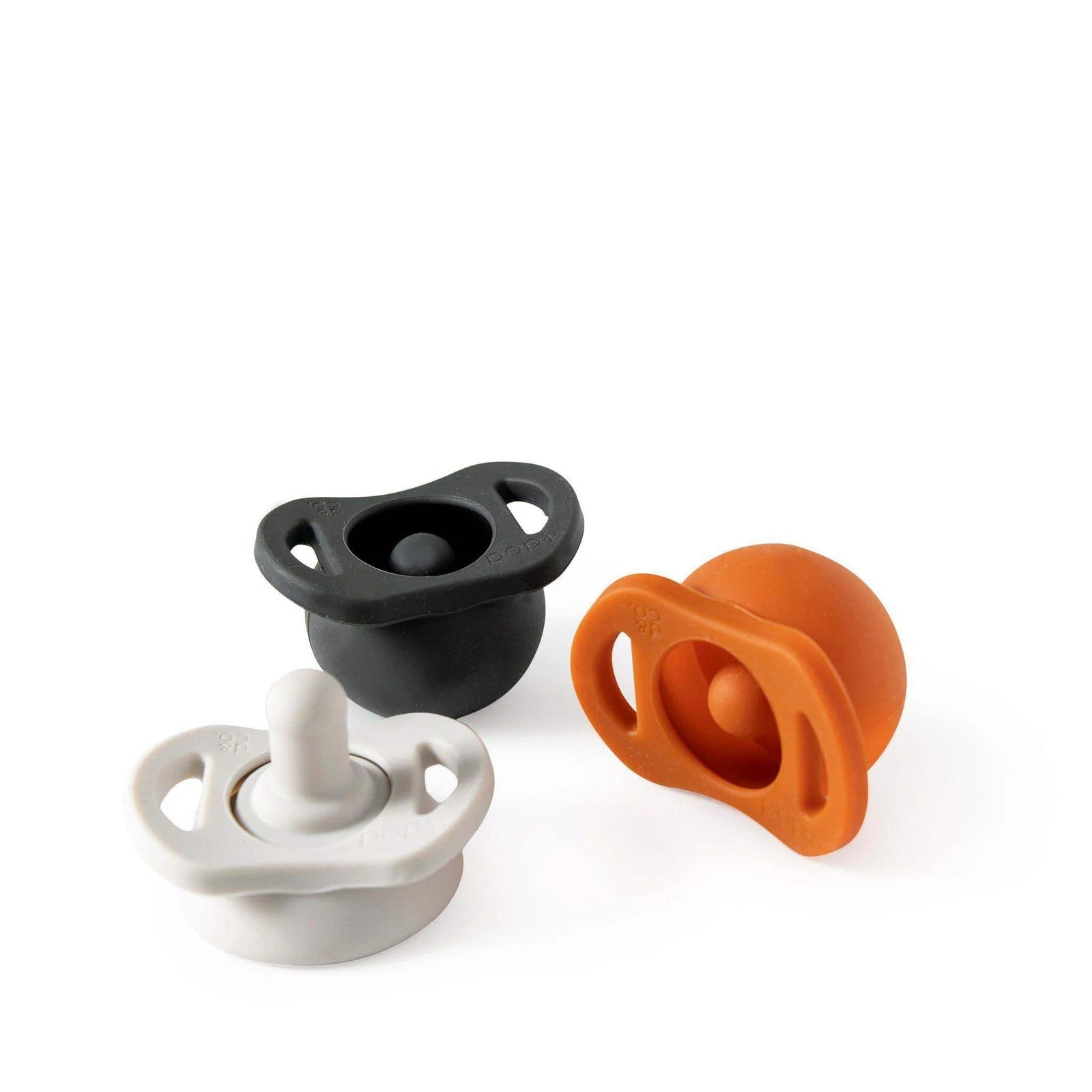 Doddle & Co Pop & Go Soother Silicone Baby Pacifier 3PK NEW