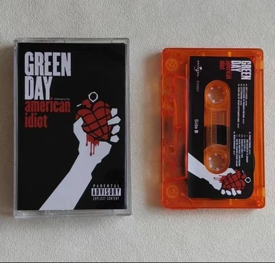 New Green Day - American ldiot - Album music Song Cassette Tapes
