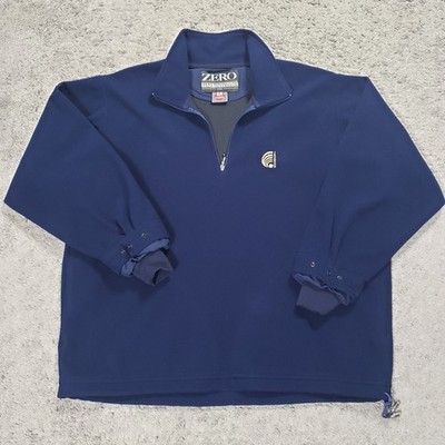 Zero Restriction Golf Jacket Women L Blue Comfort Suede Windstopper Ironwood