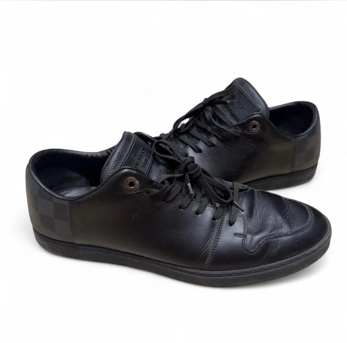 Louis Vuitton Leather Upper Black Casual Shoes for Men for sale | eBay