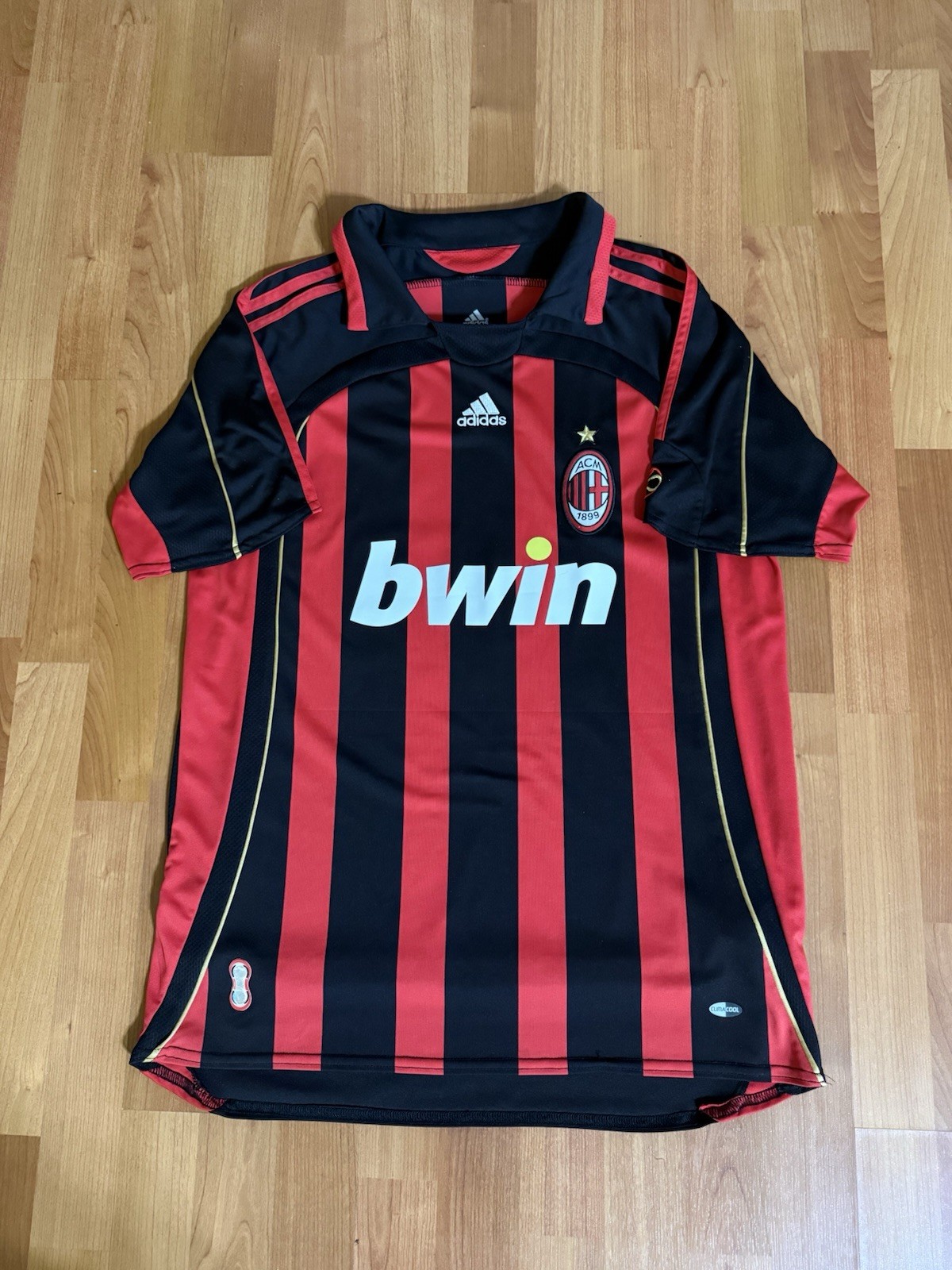 adidas Retro AC Milan 1998/1999 Home Jersey Size M