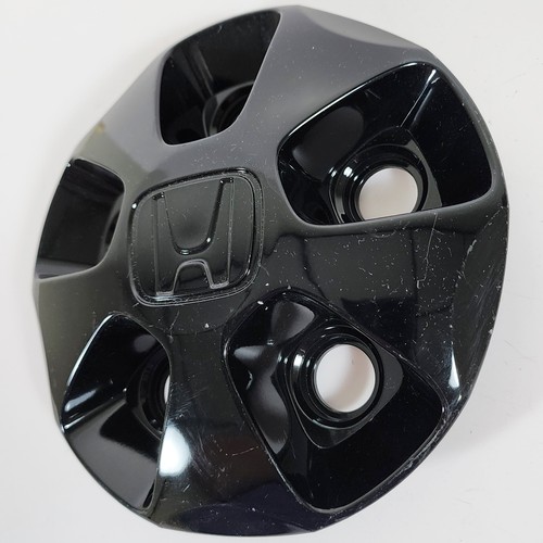 ONE 2003-2011 Honda Element # 63922 Steel Wheel Black Center Cap USED - Picture 3 of 7