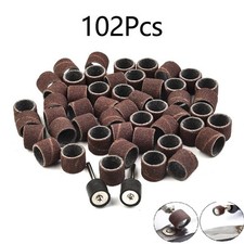 Bandes de pon?age pratiques 100 pi??ces accessoires kit de meulage ?? tambour p