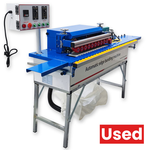 Used! 110V Automatic Curved & Straight Edge Banding & Trimming Machine Bander