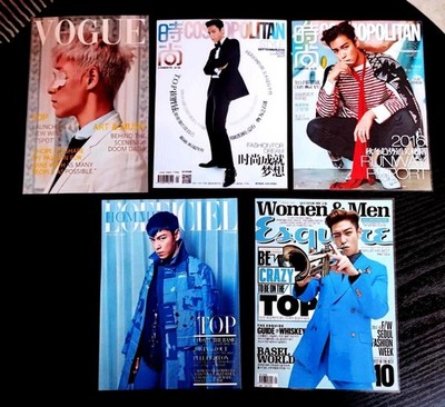 Dekoration K Pop Style Magazin 5 Visuals BIGBANG T.O.P. SEUNGHYUN