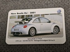 New Beetle RSI - 2001 - Volkswagen - Einzelkarte - Quartett (7)