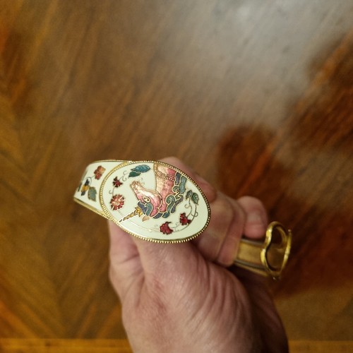 BRACCIALE IN ACCIAO E SMALTO CHIUSURA A MOLLA - Foto 4 di 7
