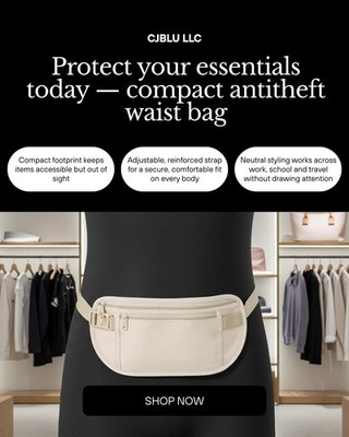Waist Bag - Secure Design, Comfortable Carry, Everyday Use