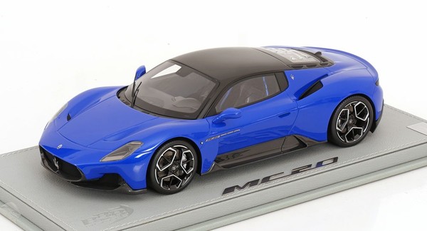 1:18 Bbr Maserati MC20 Coupe 2020 Blue-image