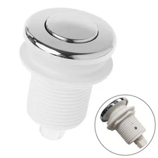 Air Pressure Switch For Bathtub White 32mm Air Switch Button On Off Push