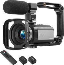 Video Camera Camcorder Full HD 1080P 30FPS 36MP IR Night Vision Vlogging Camera