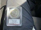 2014-(S) PCGS MS70 SILVER EAGLE STRUCK AT THE SAN FRANCISCO FIRST STRIKE
