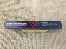 Ghosts 'N Goblins CIB 1st Print Unpunched Hangtab 5 Screw Nintendo NES Complete