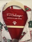 PJ SALVAGE 2 Pc flannel Pajama Set Sz L  Happy Howlidaze Dogs Cozy Warm Comfort — photo 2