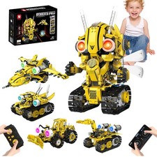 Roboter Figur Bausatz Bausteine Spielzeug Konstruktion Modell Kindergeschenk Set