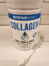 Nutrition Works Collagen Peptides 1 & 3 Powder for Hair, Skin & Nails New Sealed