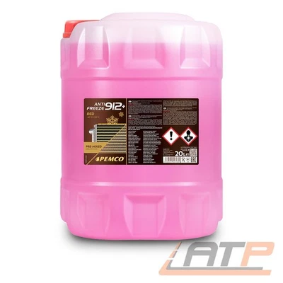 PEMCO 20 L LITER ANTIFREEZE 912+ (-40) KÜHLERFROSTSCHUTZ ROT KÜHLFLÜSSIGKEIT - Bild 1 von 4