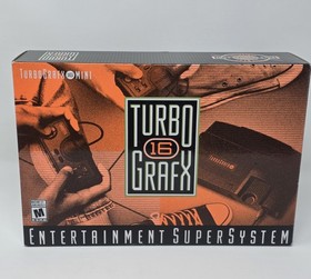 TurboGrafx-16 Mini Console Open Box NEW Complete w/ Box & Manual US Versn Retro