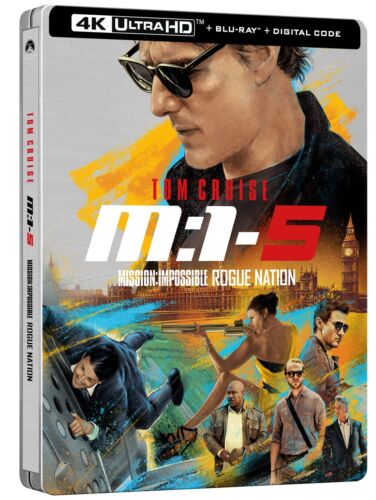 Mission: Impossible - Rogue Nation Steelbook (4K UHD Blu-ray) (US IMPORT) - Picture 1 of 2