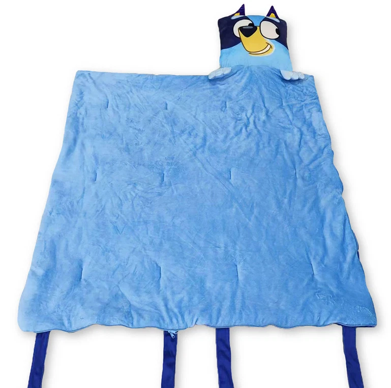 Bolso de dormir azul “Sweet Dreamland” con almohada Foto 3 de 4