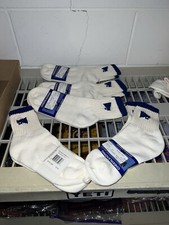 Vintage "hole in none" cheerleading socks Lot Of 5 Size 4-10
