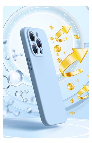 For Apple IPhone 16 15 14 13 12 11 Pro Max Plus Liquid Silicone Phone Case Cover - Photo 10 sur 27
