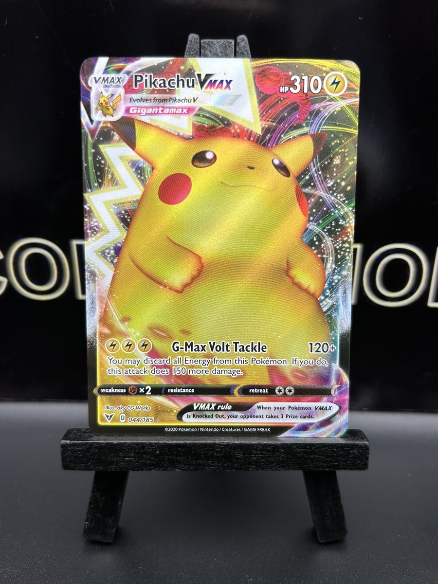Pokémon TCG Pikachu VMAX Vivid Voltage 044/185 Holo Ultra Rare NM
