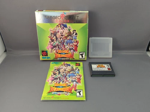 # SNK vs. Capcom: The Match of the Millennium (NeoGeo Pocket Color) Complete CIB
