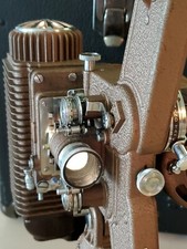 Vintage DeJUR Model 85 8mm Home Movie Projector w Original Case 1950s. Bundle