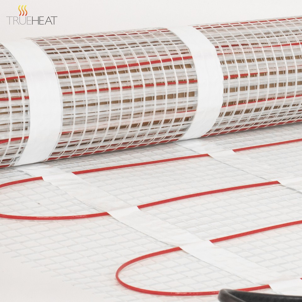 Product photo 5 of 8 — Electric Underfloor Heating Mat Kit 200W/m2 – TrueHeat – All Sizes Available