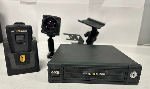 WatchGuard 4RE DVR2 W/Display Camera Dash Cam & ACCESSORIES #C02