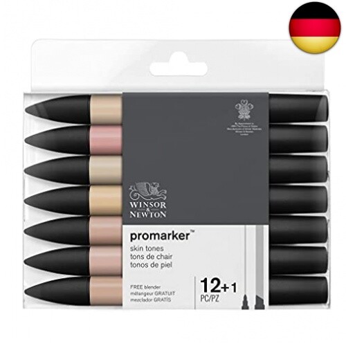 Winsor & Newton 0290172 ProMarker Professioneller Layoutmarker - 2 Spitzen, - Bild 1 von 4