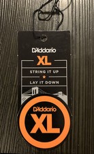 D'Addario XP Hang Tag with Sticker / Decal